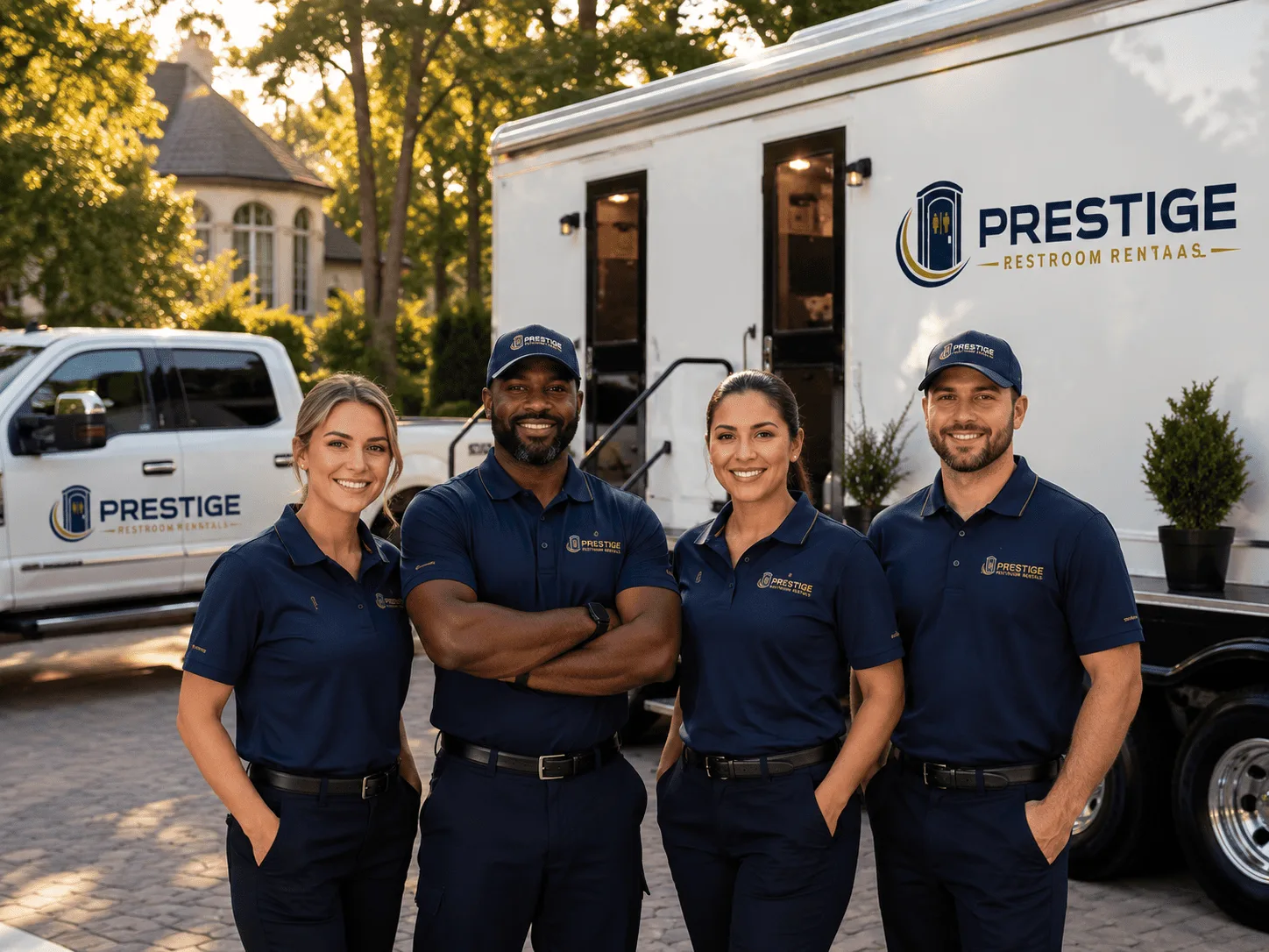 Trusted Luxury Portable Restrooms company in Wilson, WI